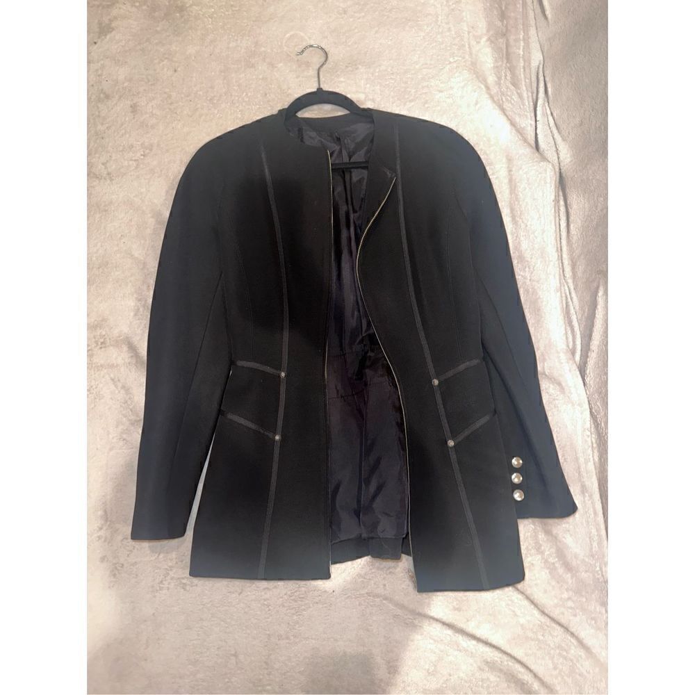 Black womens jacket coat size S